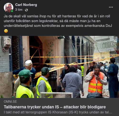 Talibaner, IS & Pakistan