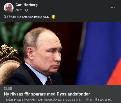 Rysslandsfonder & Pensioner