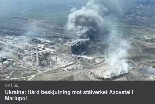 Azovstal Under Hård Eldgivning