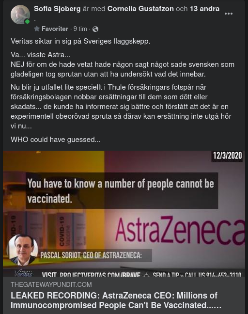 Vaxxförsäkrat