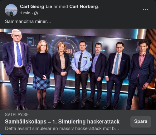 Bistra Miner & Simulerad Samhällskollaps