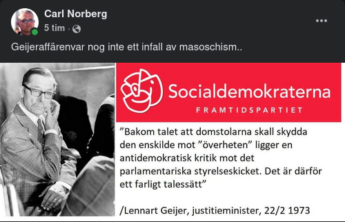 Farligt Talesätt För Geijer