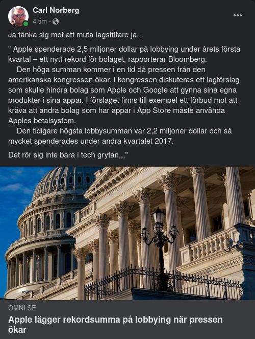 Lobbying & Lagstiftare