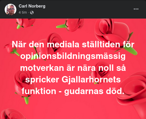 Gudarnas Död I Funktionssprickande Tider