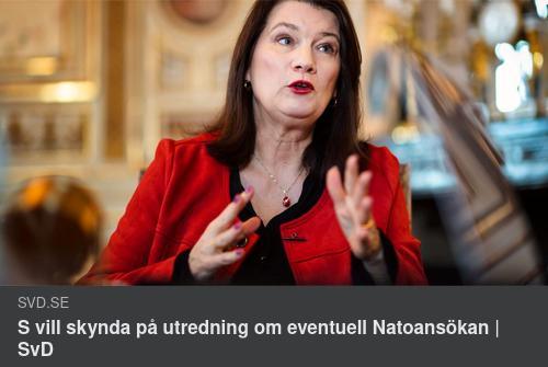 Politisk Svensk Brådska