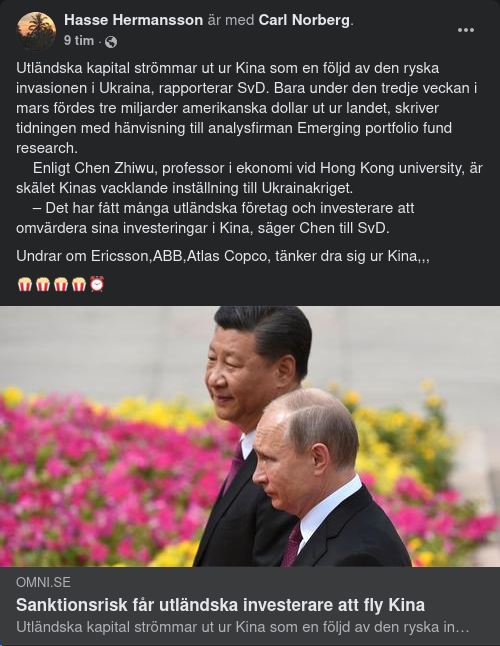 Investeringsflykt Från Kina