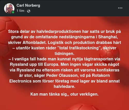 Oturlig Tansportkonfiskeringsrisk