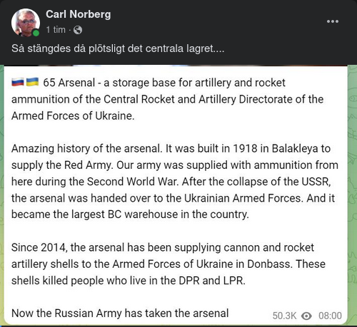 Rysk Centrallagerstängning