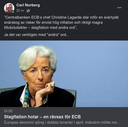 Med Andra Ord - Stagflation