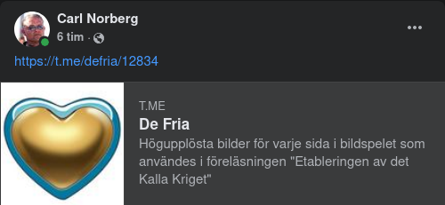 Föreläsningsbildspel På Telegram