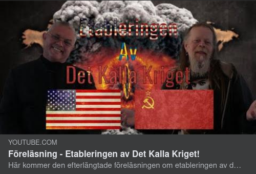 Föreläsning 2022 03 26 - Etableringen Av Det Kalla Kriget