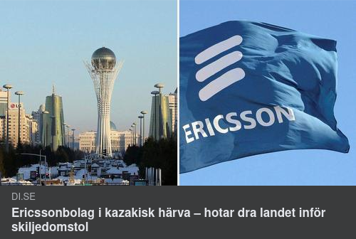 Ericsson Nikola Tesla I Kazakstan