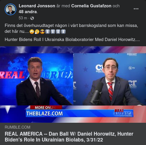 Horowitz Om Hunter & Ukrainska Biolabb