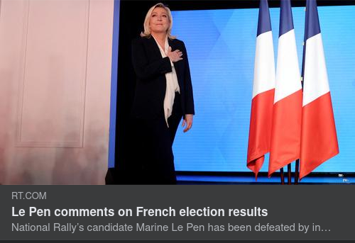 Le Pen Ser Ett Förändringsredo Frankrike