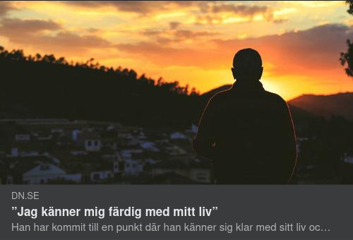 Livsfärdig Känsla