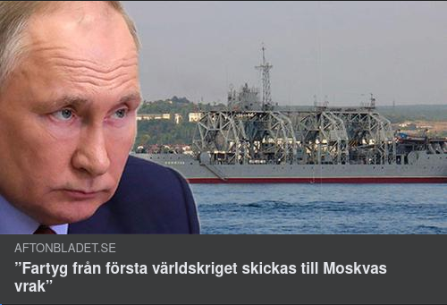 Gammalt Krigsskepp Till Vrakplats