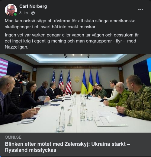 Blinken Beskriver En Verklighet