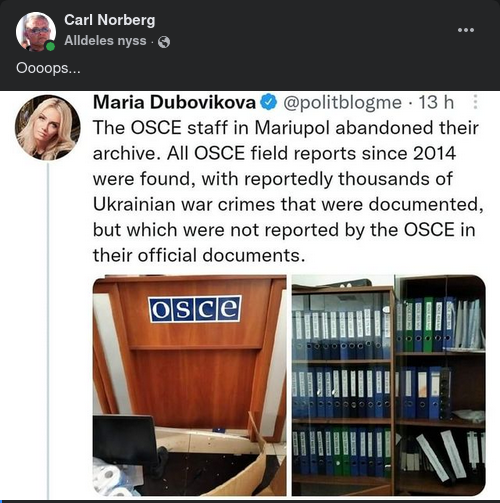 Dokumenterade Ukrainska Krigsbrott