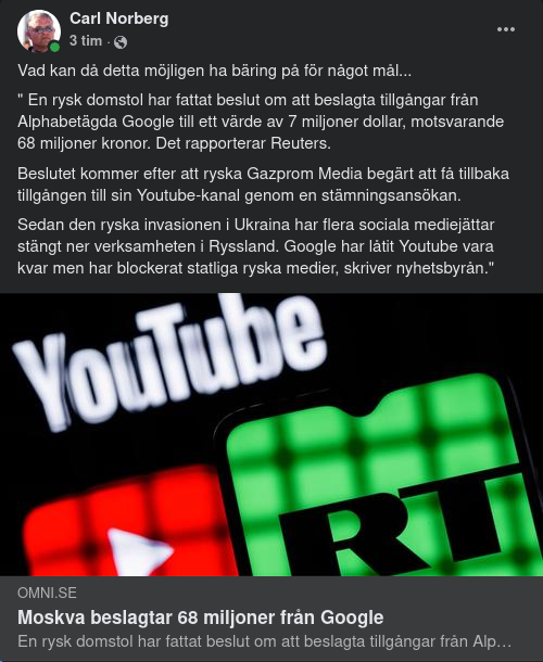 Beslagtagande Med Målbäring