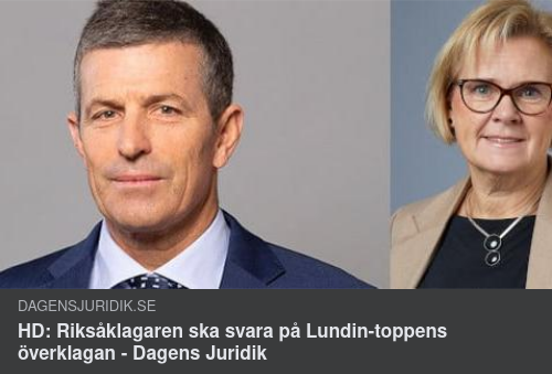 Lundin-Toppssvarande Riksåklagare