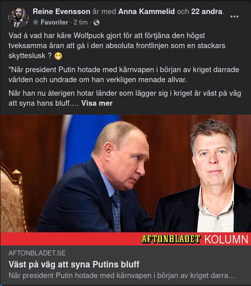 Woffie I Främsta Skyttegraven