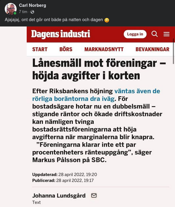 Ekonomiskt Knapert För Bostadsrättsföreningar