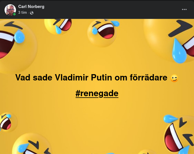 Putin Om Förrädare?..