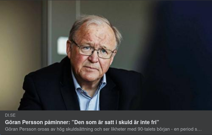 Skuldfängslande Påminnelse Från Göran