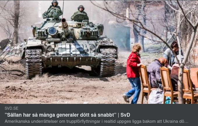 Många Snabbt Döda Ryska Generaler