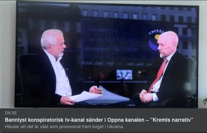DN Uppmärksammar Swebbtv På Öppna Kanalen