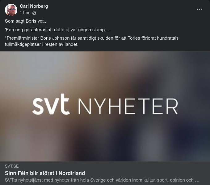 Sinn Féin Störst I Nordirland