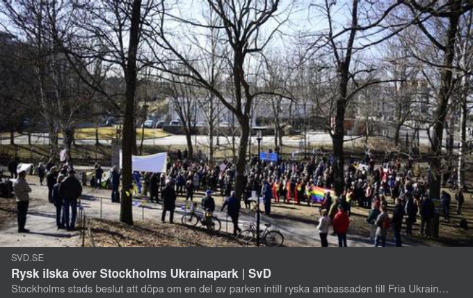 Folkbildande Parknamn I Både SvD & DN