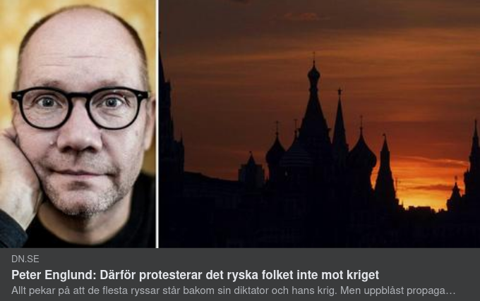 Peter Englund Om Putins Krig & Propaganda