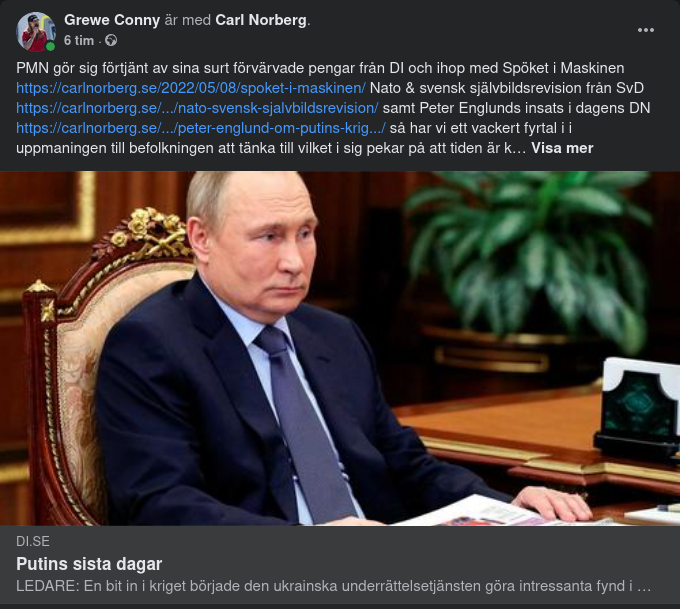 PMN I DI Om Putins Sista Dagar
