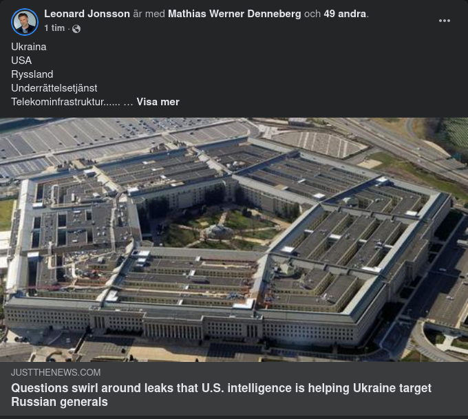 Underrättelseoperationer I Ukraina