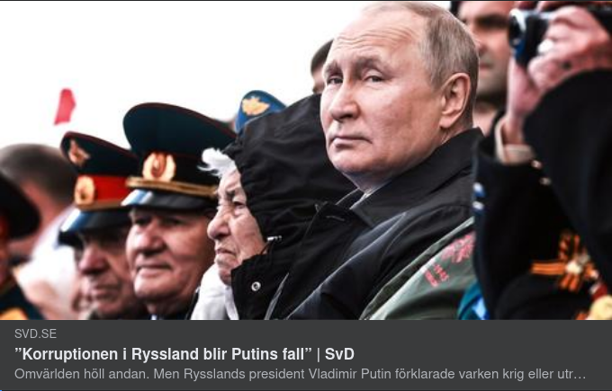 Higgins Ser Svagare Putin Än Någonsin