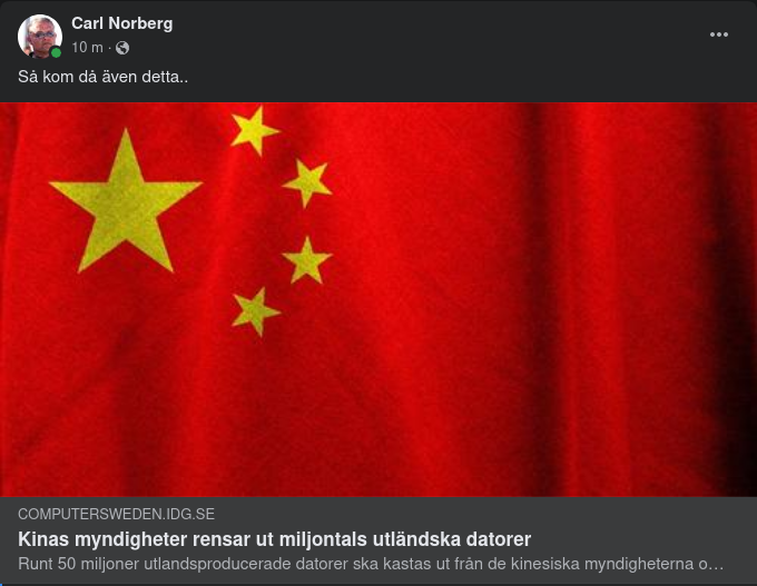 Kinesisk Datorrensning