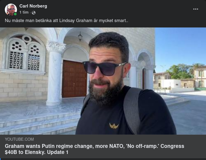 Hur Lindsey Graham Vill Ha Det