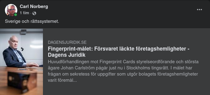 Sverige & Rättssystemet