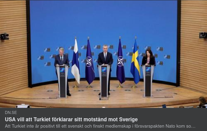 USA Vill Ha Turkisk Motståndsförklaring