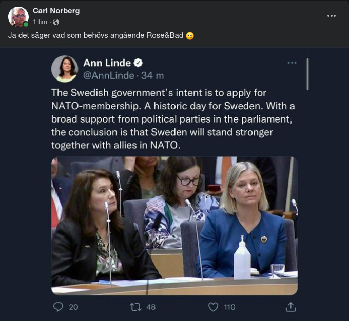 Natomedlemsansökningsintention