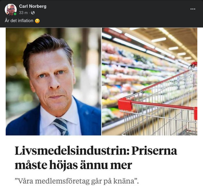 Prishöjningar Och/Eller Inflation