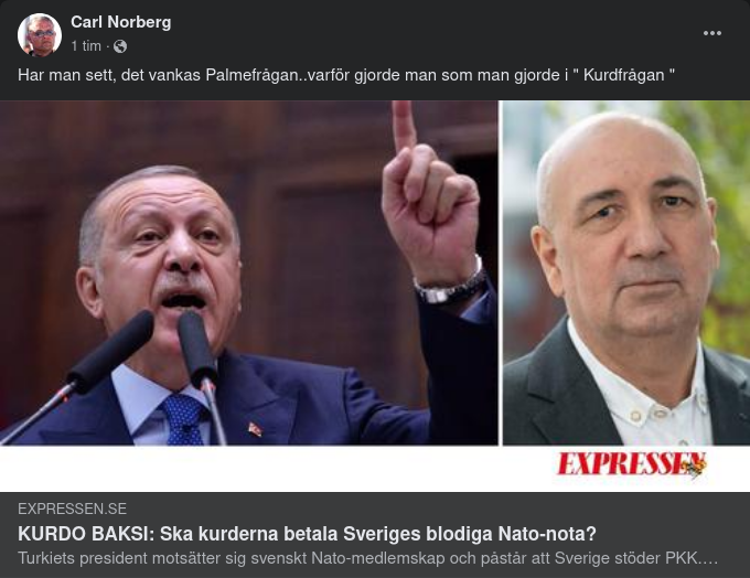 Kurdfrågan & Palmefrågan