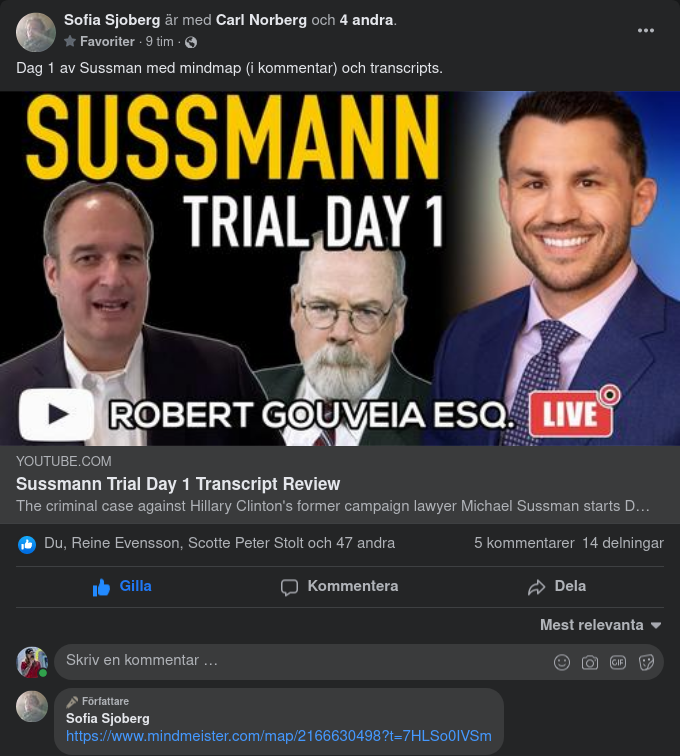 Sussmannfallets Första Dag