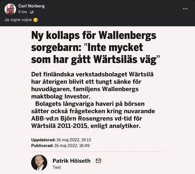 Sorgebarnet Wärtsilä