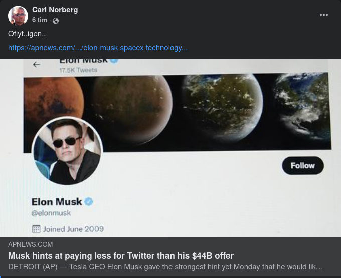 Musk & Twitterpriset