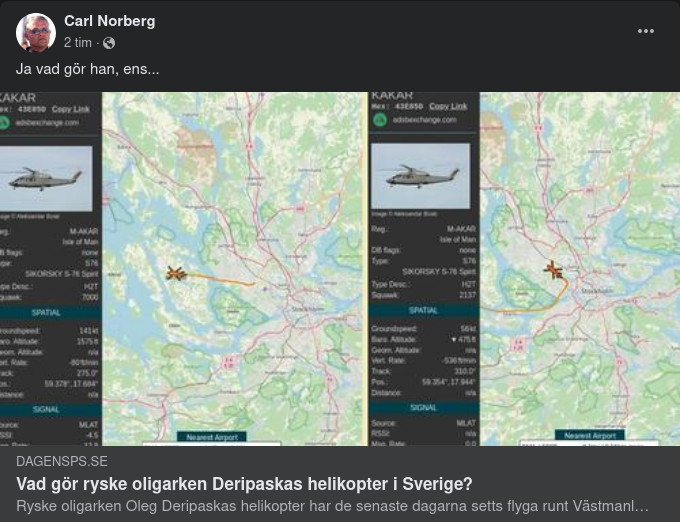 Vad Gör Deripaska, Ens...