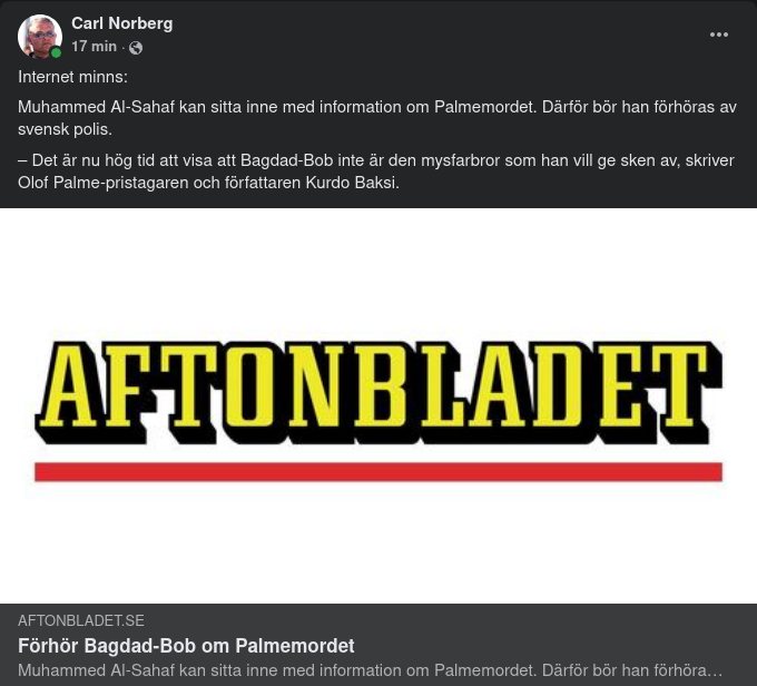 Internet Minns Bagdad-Bob