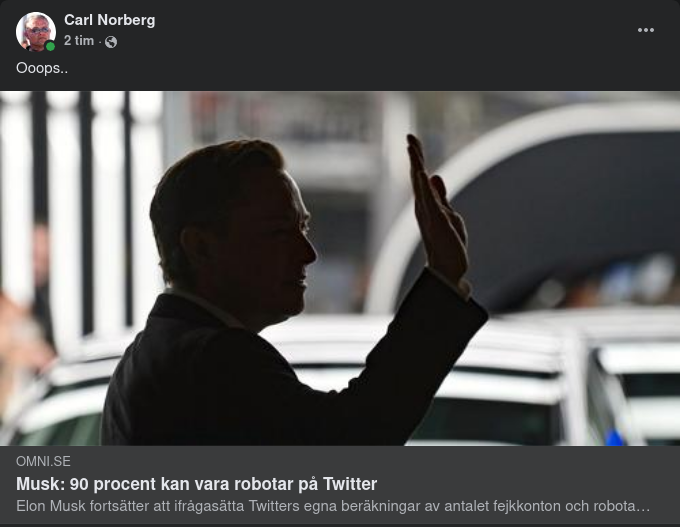 90% Botar På Twitter?
