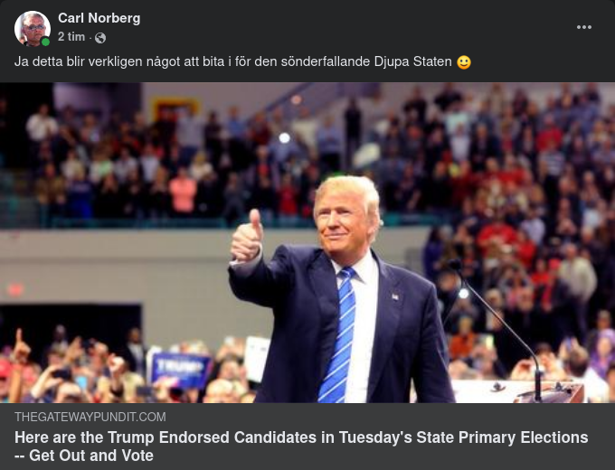 Trumpstödda Kandidater